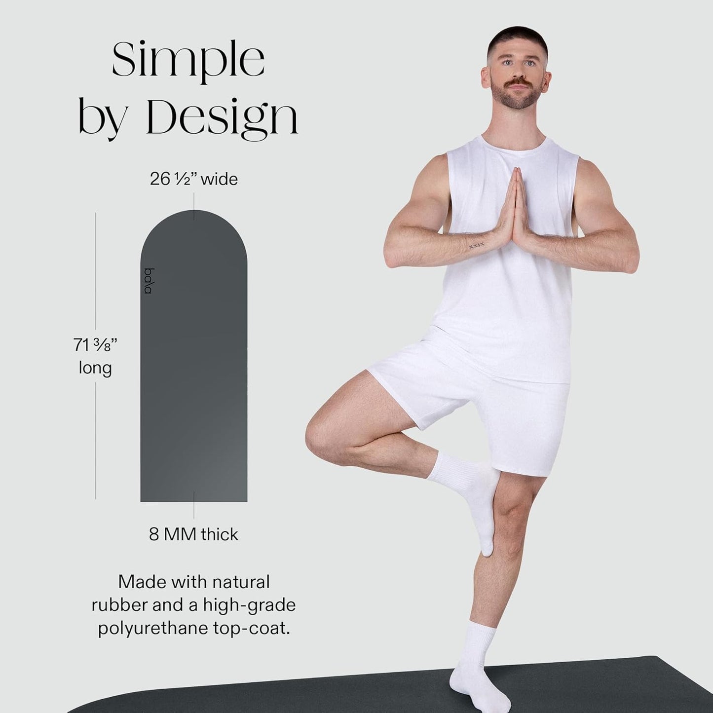 Bala Yoga Mat for Home Gym
