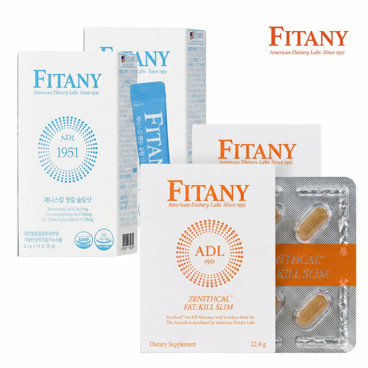FITANY ZENITHCAL FAT:KILL SLIM & SLIM SHOT SET (4 Boxes)