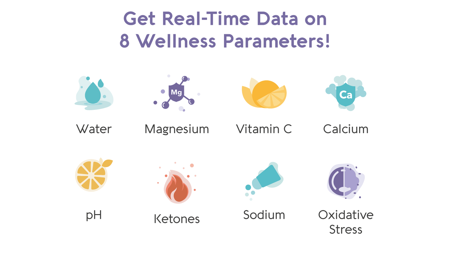 비부 웰니스 테스트 키트 - 3개월 플랜 (12개 테스트) | Vivoo Wellness Test Kit